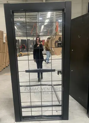 External Armoured Glass Security Door