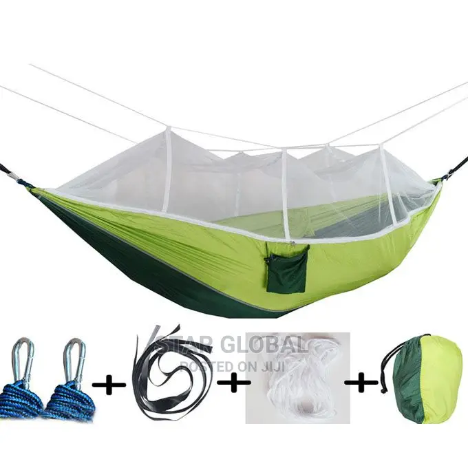 Swing Sleeping Anti-Rollover Net Camping Hammock
