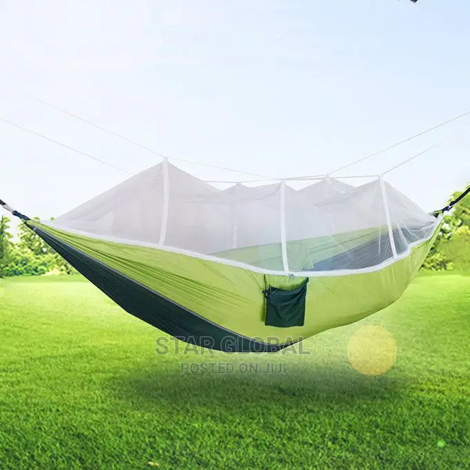 Swing Sleeping Anti-Rollover Net Camping Hammock