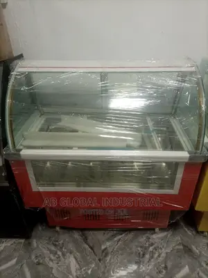 Ice Cream Freezer 12 Pan (Display Ice Cream Freezer)