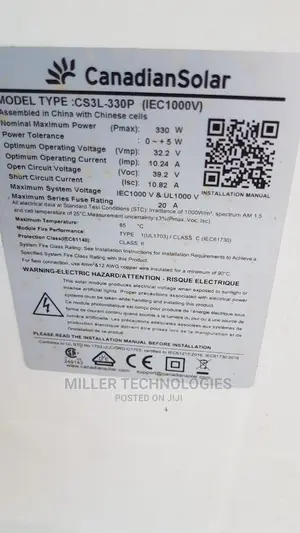 330w Canadian Used Solar Panel Available In Quantity