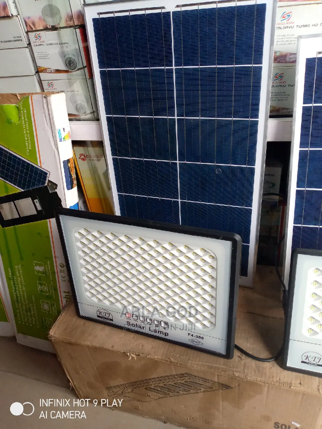 KTJ 300WATT LED Floodlight With Remote Control.