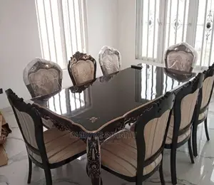 6 Seater Marble Dining Set