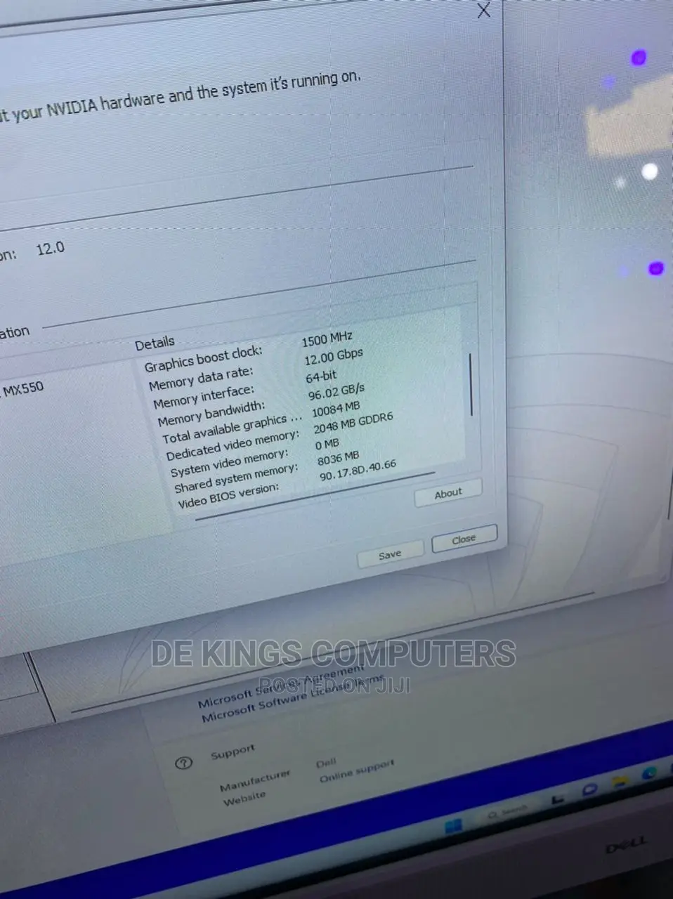 Desktop Computer Dell 16GB Intel Core I7 SSD 1T