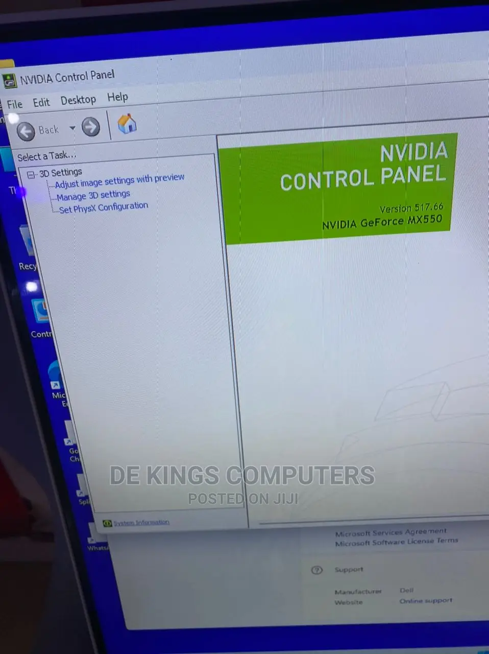 Desktop Computer Dell 16GB Intel Core I7 SSD 1T