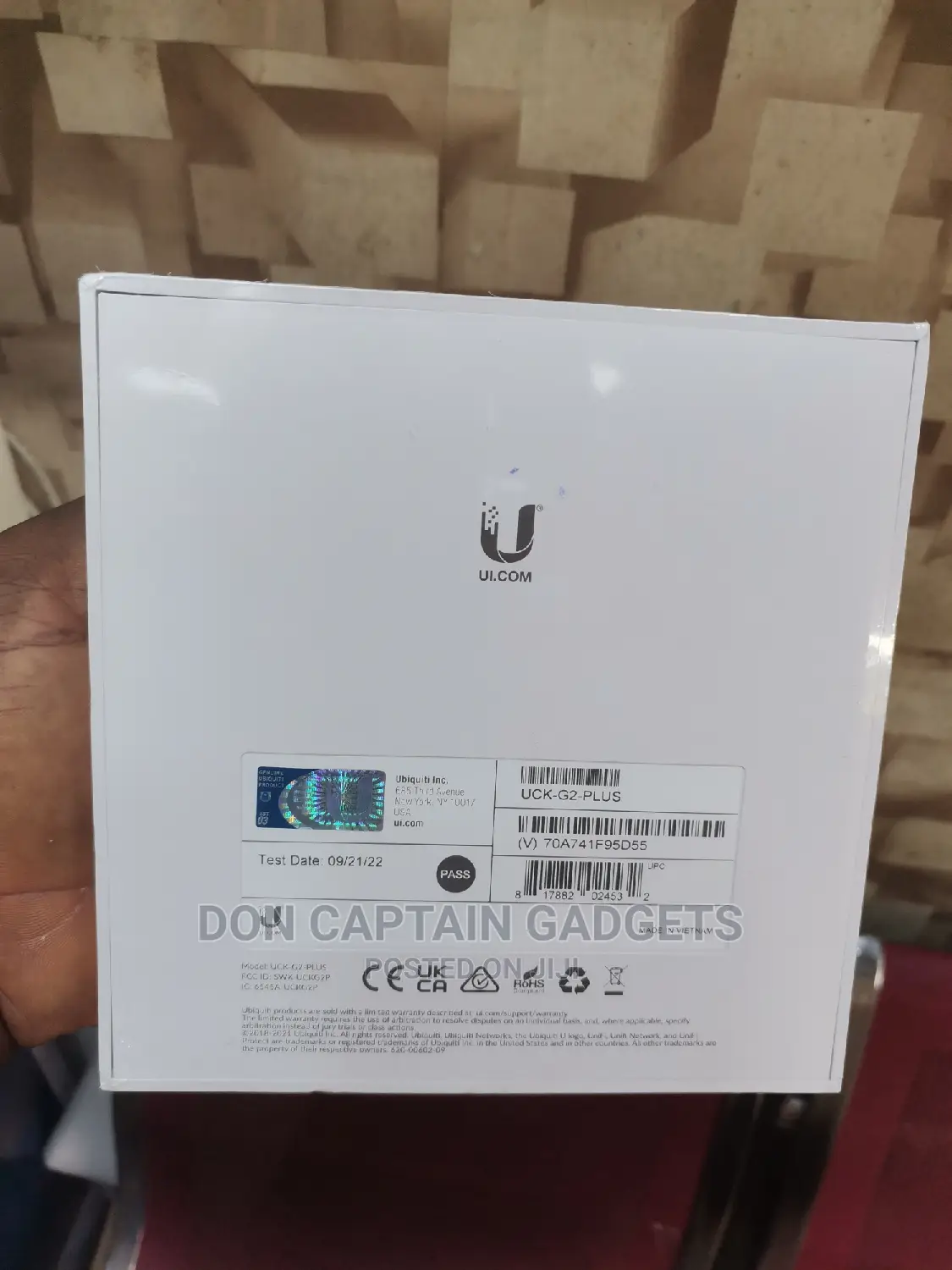 Ubiouiti Cloud Key Plus
