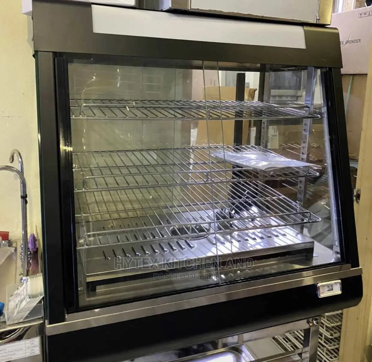 3ft Black Snacks Warmer