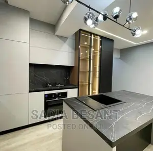 Luxury Kitchen Cabinet Design With Accessories