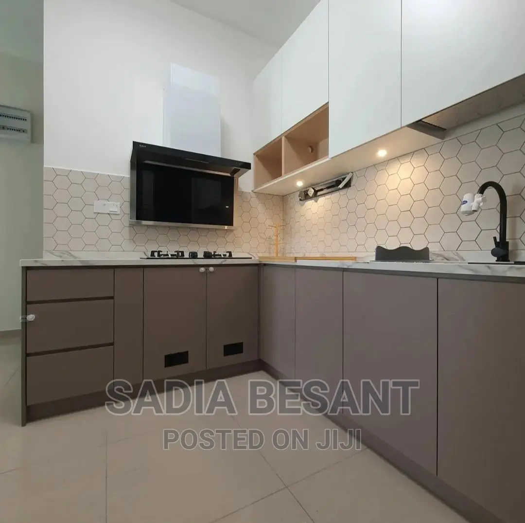 Mini Kitchen Cabinet Design With Accessories
