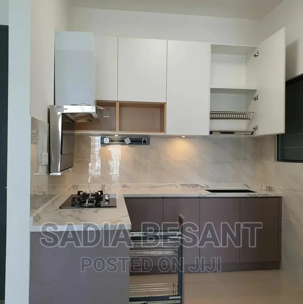 Mini Kitchen Cabinet Design With Accessories