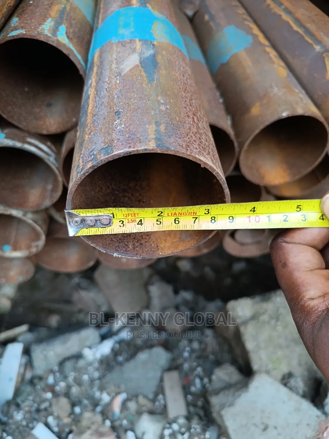 3" by 3mm Mile Steel Round Pipe