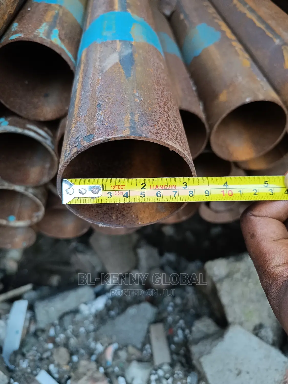 3" by 3mm Mile Steel Round Pipe