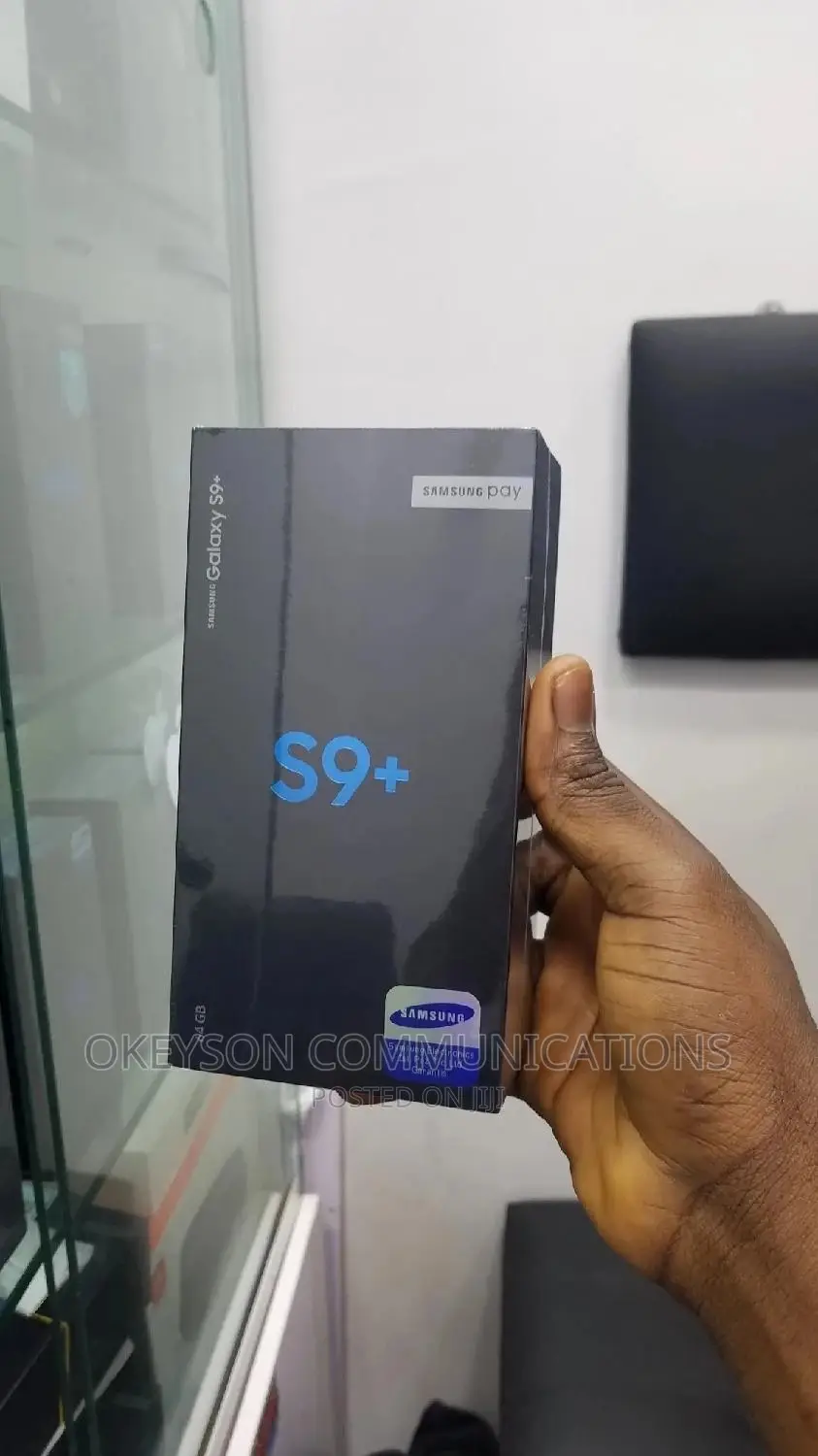 New Samsung Galaxy S9 Plus 64 GB Black