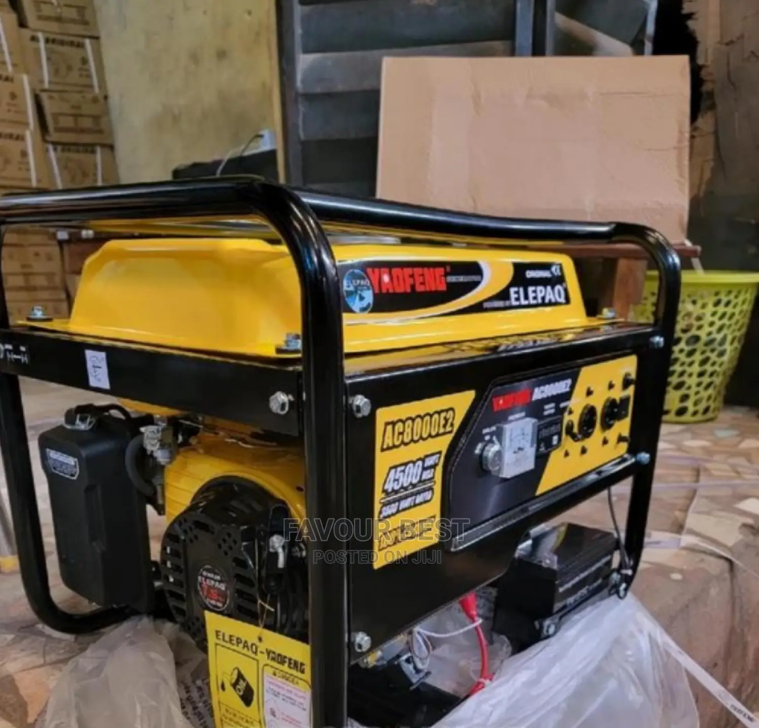 Quality Elepaq 3.5kva Generator (Yaofeng) Copper With Key