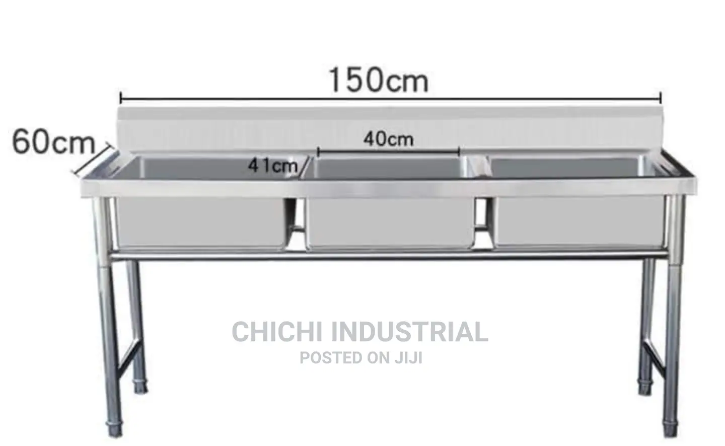 3 Bowls Sink