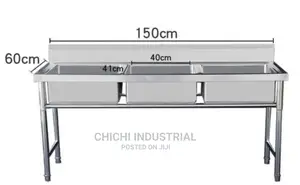 3 Bowls Sink