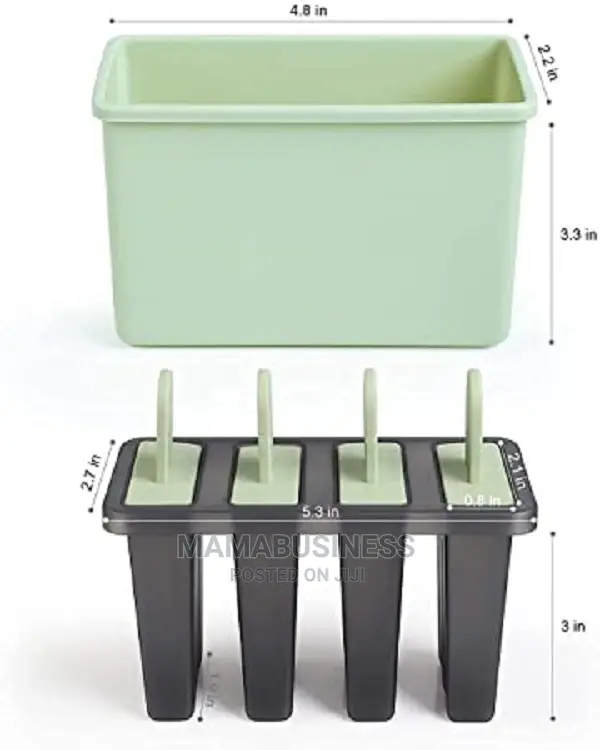Plastic Upgrade Popsicle Molds Sets Ice Pop Maker