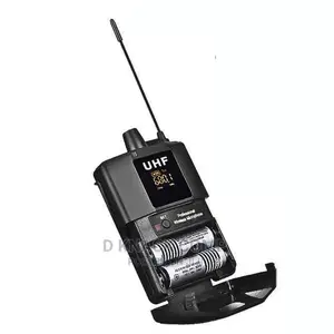 BOMGE 30 Channel UHF Wireless Dual Lavalier Microphone Lapel