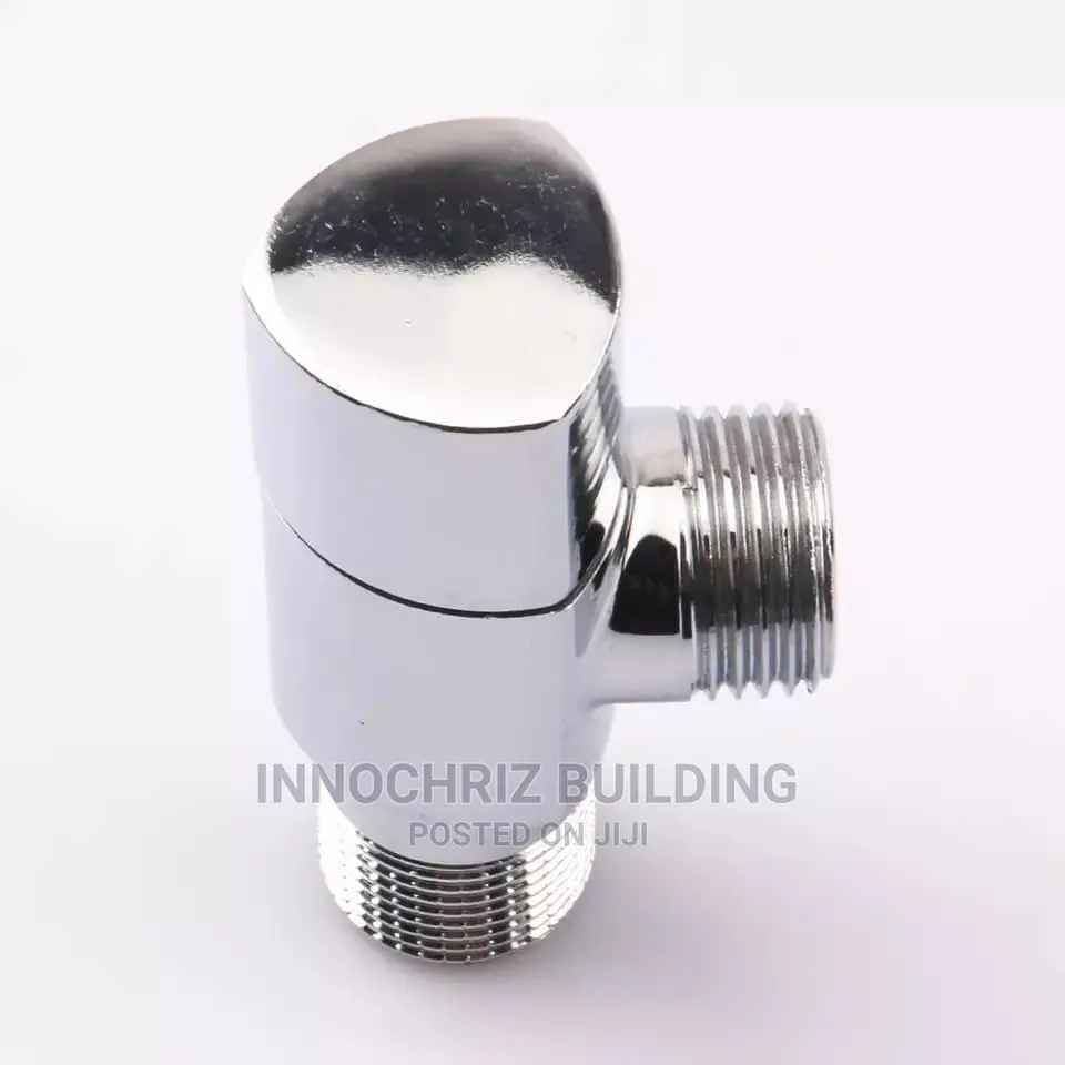 Quality Chrome Tee Tap (Crest)