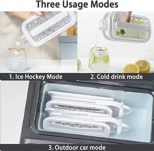 2 in 1 Ice Cube Maker Tray