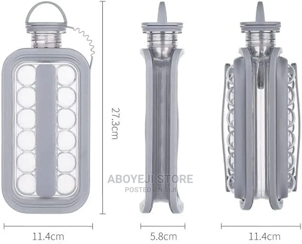 2 in 1 Ice Cube Maker Tray