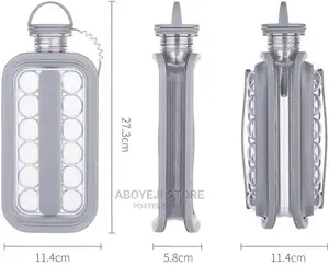2 in 1 Ice Cube Maker Tray