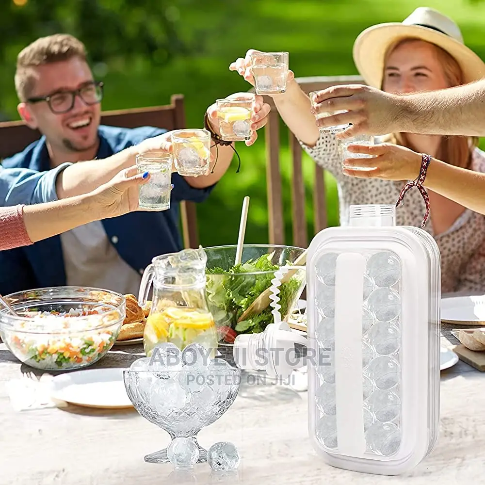 2 in 1 Ice Cube Maker Tray