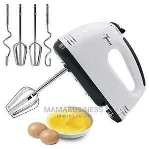 Scarlett 7 Speedy Hand Mixer With Chrome Beater + Dough Hook