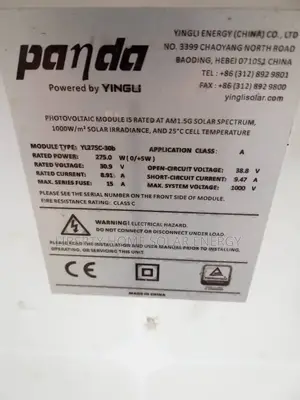 European Used Mono Solar Panels