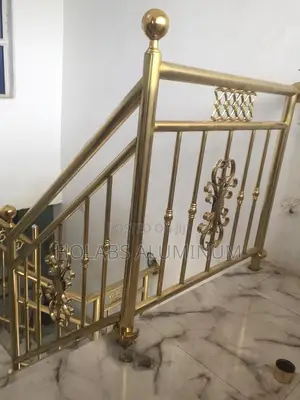 Handrails With Touch of Gold