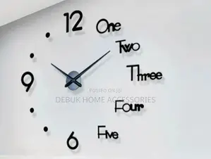 100cm Diy 3d Clock
