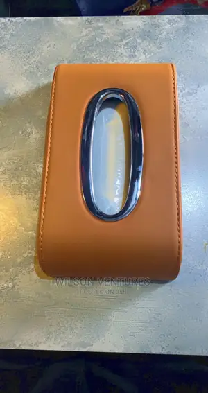 Brown Color Brown Tissue Box