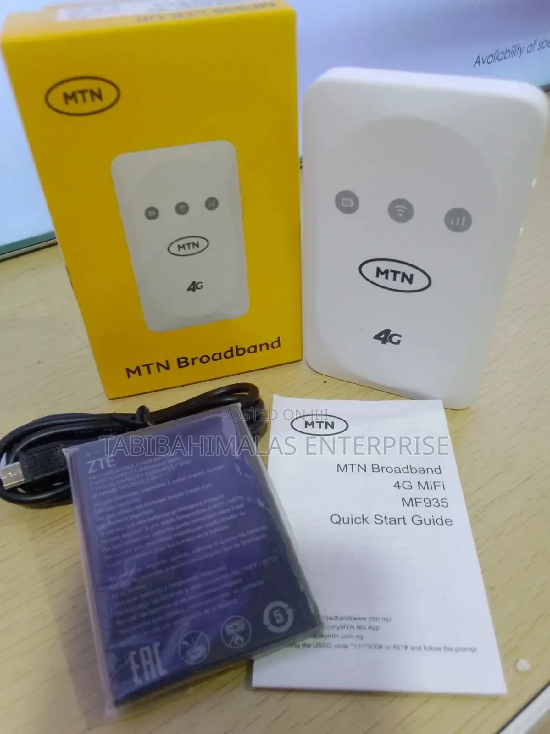MTN Universal Mf935 Mifi +30gb Free Data