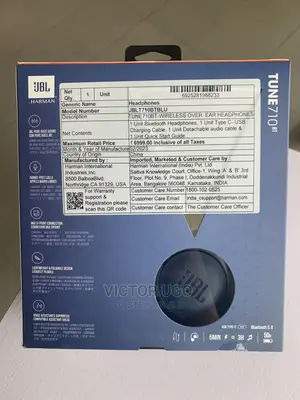JBL 710bt Headphones