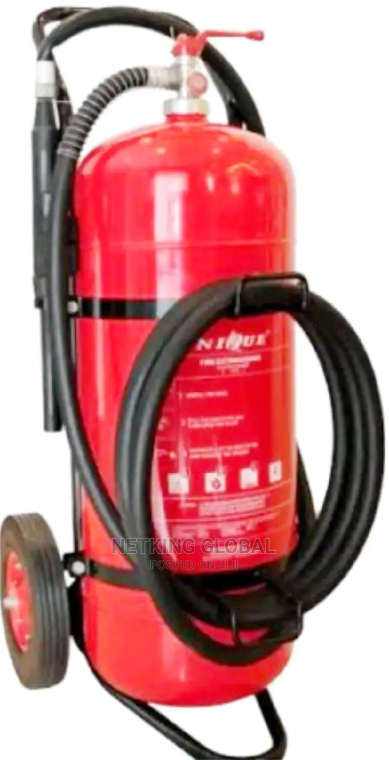 Angus 50KG DCP Trolley Fire Extinguisher in Utako Safetywear