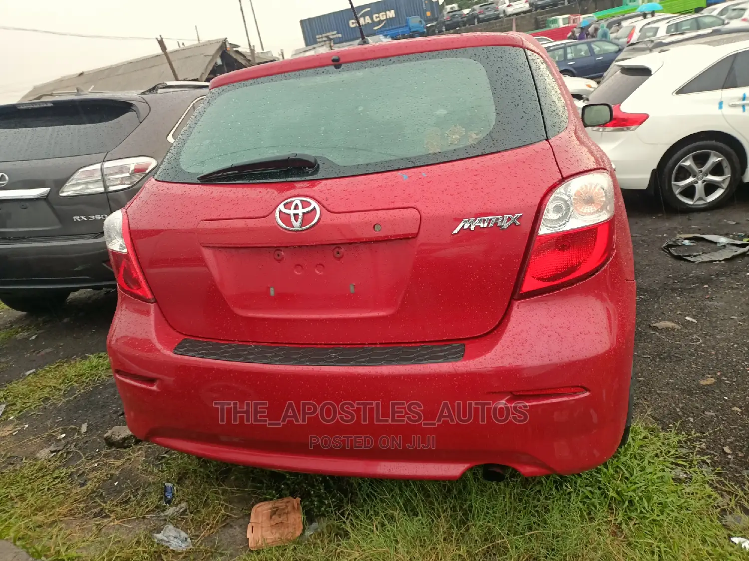 Toyota Matrix 2013 Red