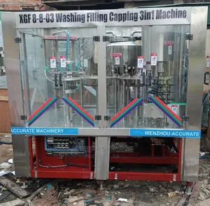 XGF 8-8-03 Washing Filling Capping 3in1