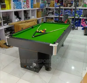 7ft Clean Beautiful Foreign Coin Snooker With 50 Coins
