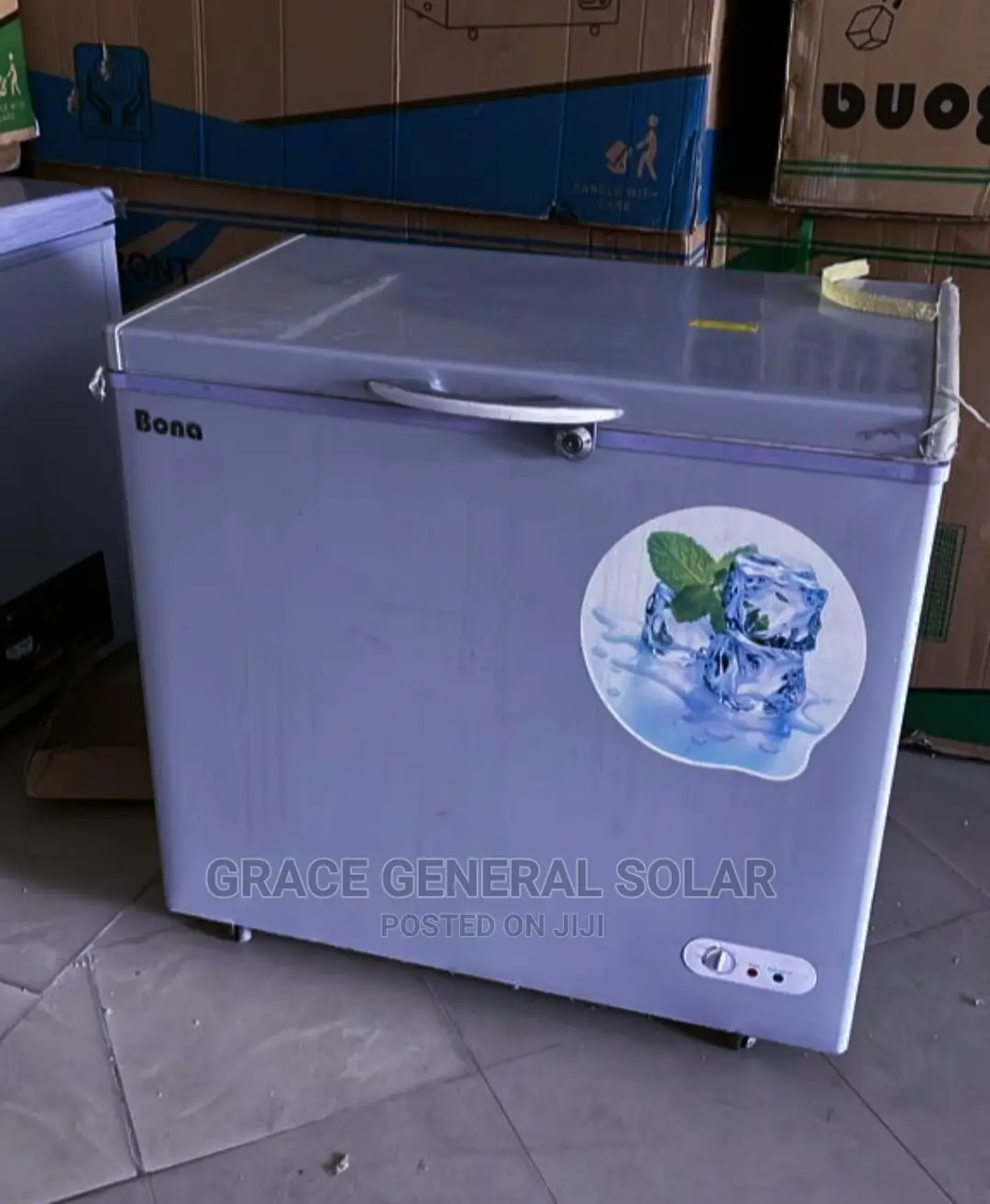 Bona Ac/Dc 168litres Deep Freezer