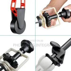 4 Rollers Manual Wall Mounting Background Support System