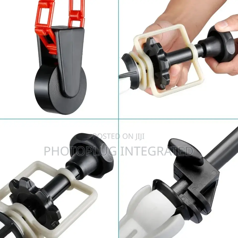 4 Rollers Manual Wall Mounting Background Support System