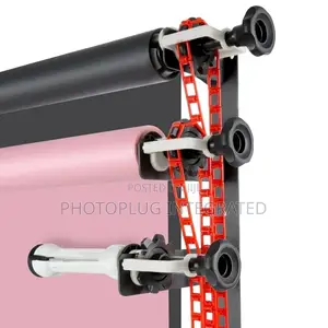 4 Rollers Manual Wall Mounting Background Support System