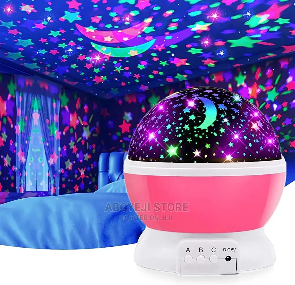 Star Master Rotating LED Projector Night Light