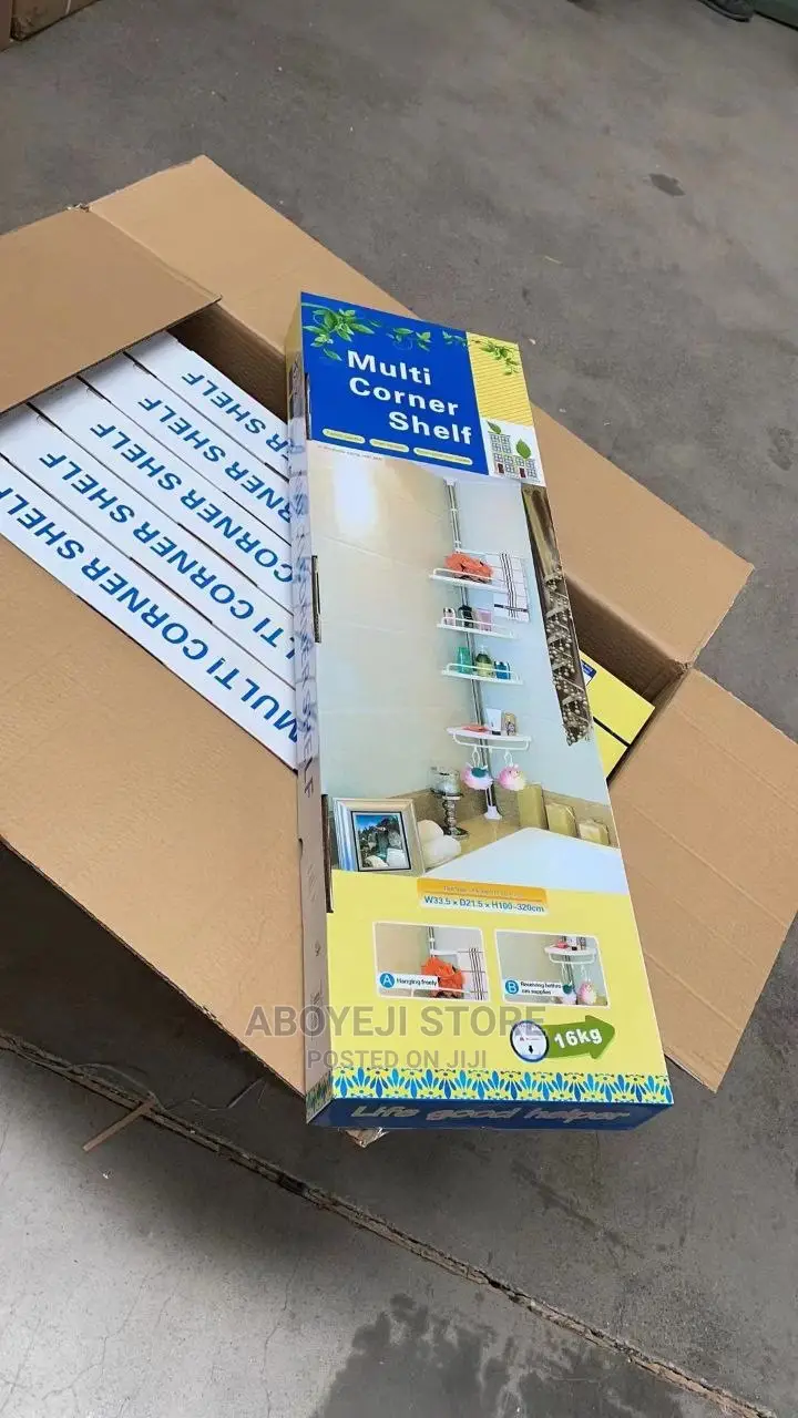 Multifunctional Corner Shelf