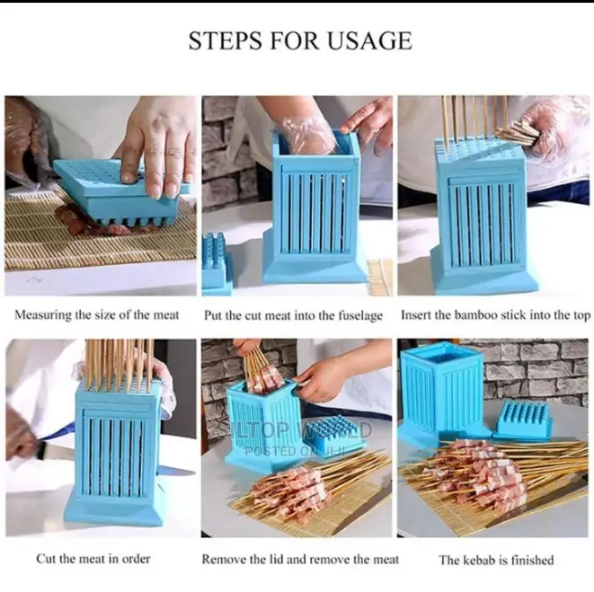 BBQ Meat Skewer Machine