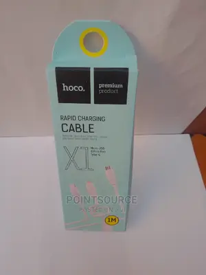 Hoco 3 in 1 Rapid Cable - iPhone, Micro USB, and USB Type C