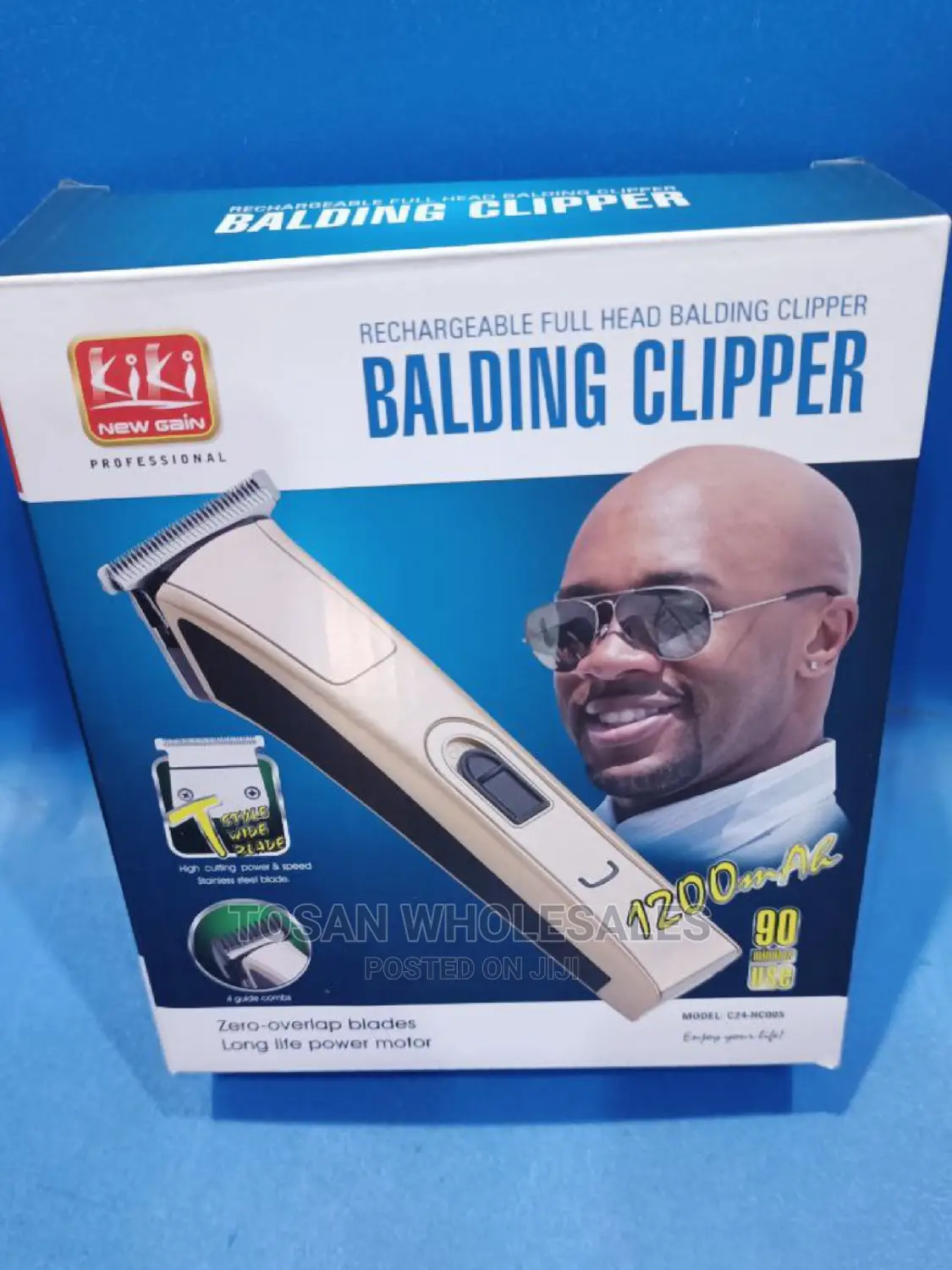 Kiki Rechargeable Balding Clipper