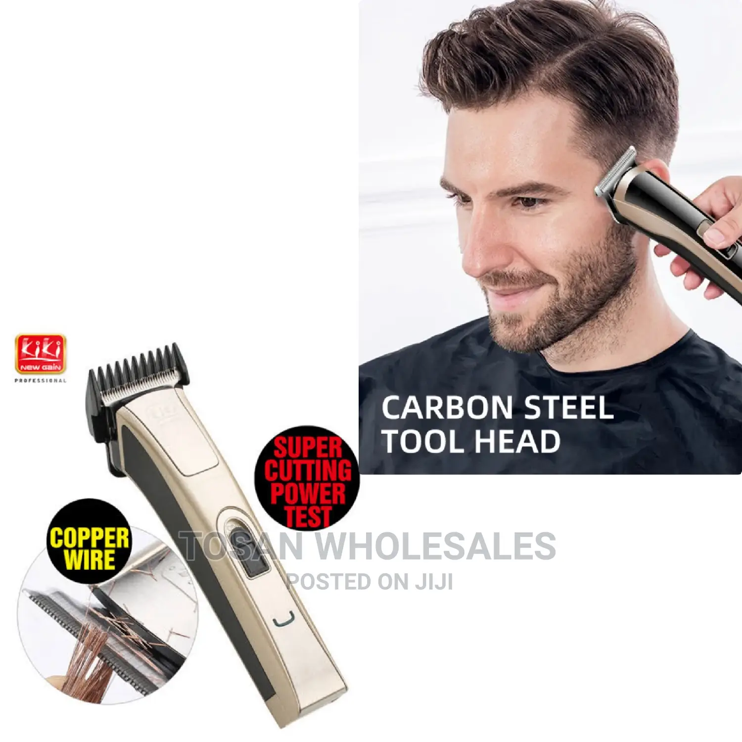 Kiki Rechargeable Balding Clipper