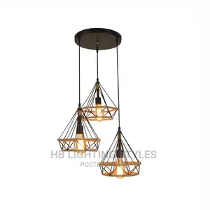 Retro Creative Rope Pendant Lamp