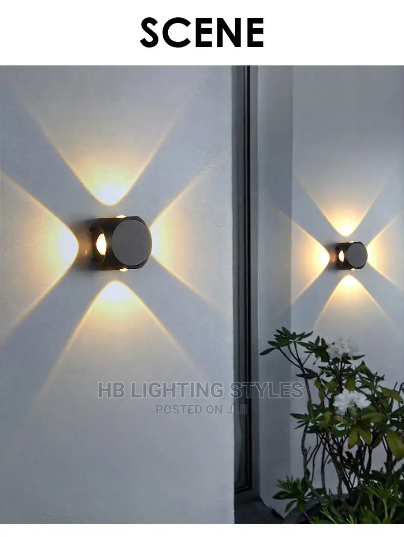 Four Sides Wall Light Up Down